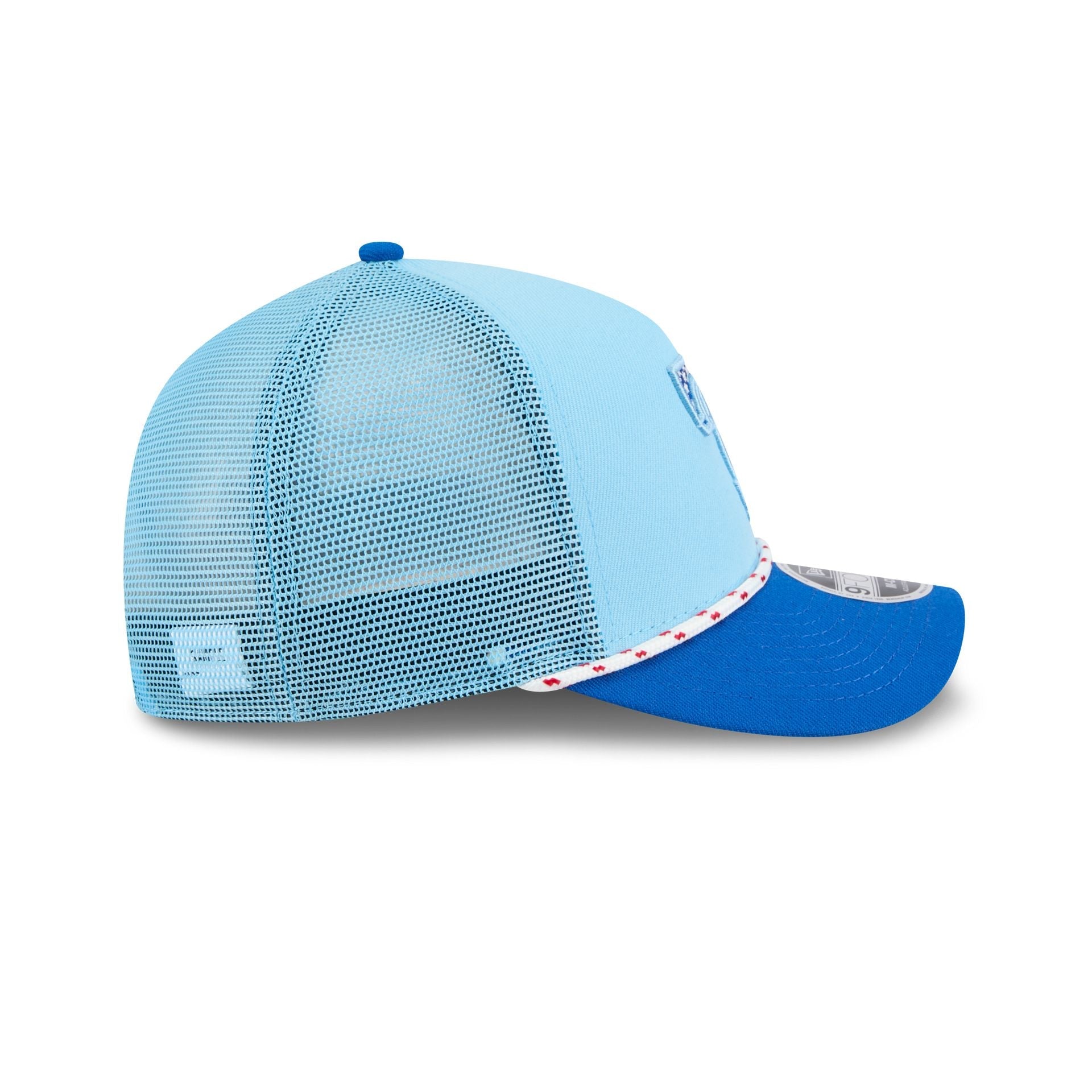 Texas Rangers Independence Day 2025 9FORTY M-Crown A-Frame Trucker Hat