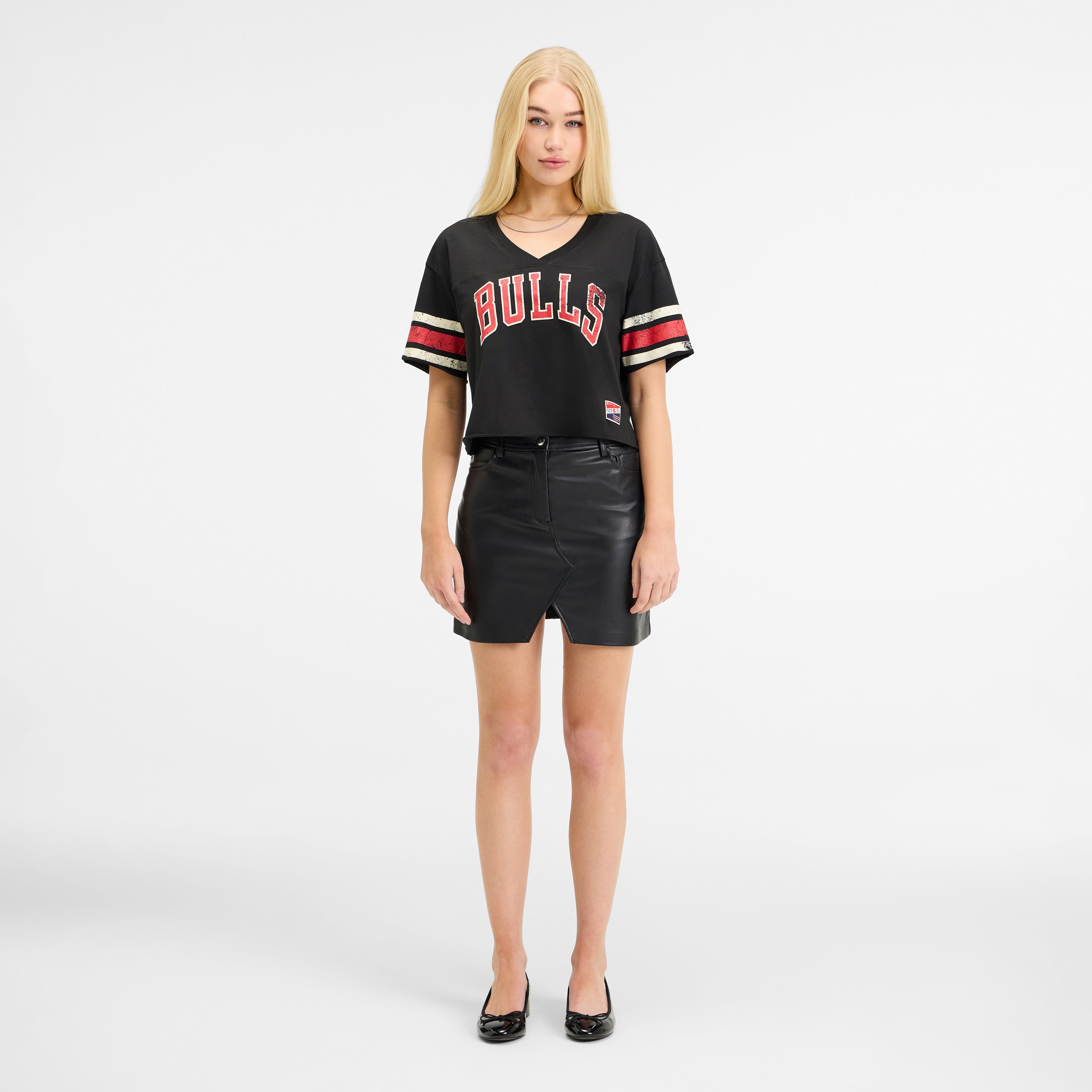 Texas Rangers Throwback Cropped Women's T-Shirt