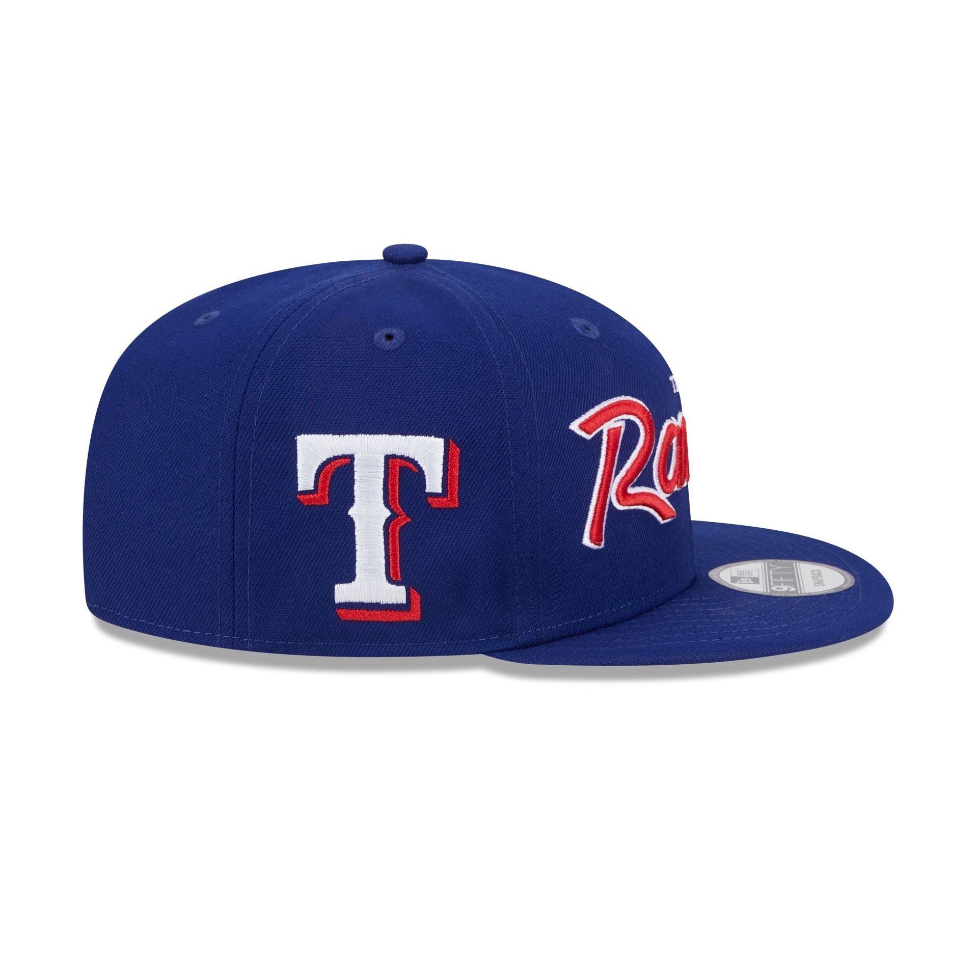 Texas Rangers Wordmark 9FIFTY Snapback Hat