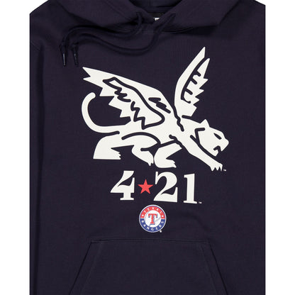 Texas Rangers City Connect Navy Hoodie