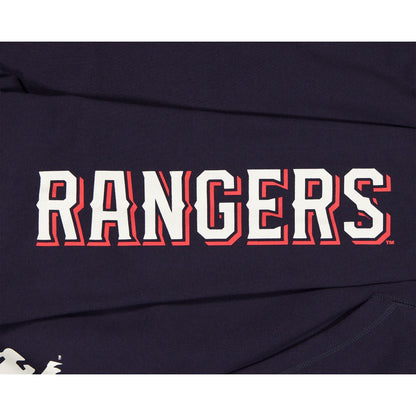 Texas Rangers City Connect Navy Hoodie