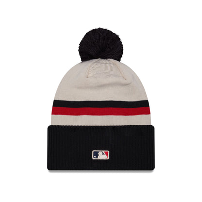 Texas Rangers City Connect Pom Knit Hat