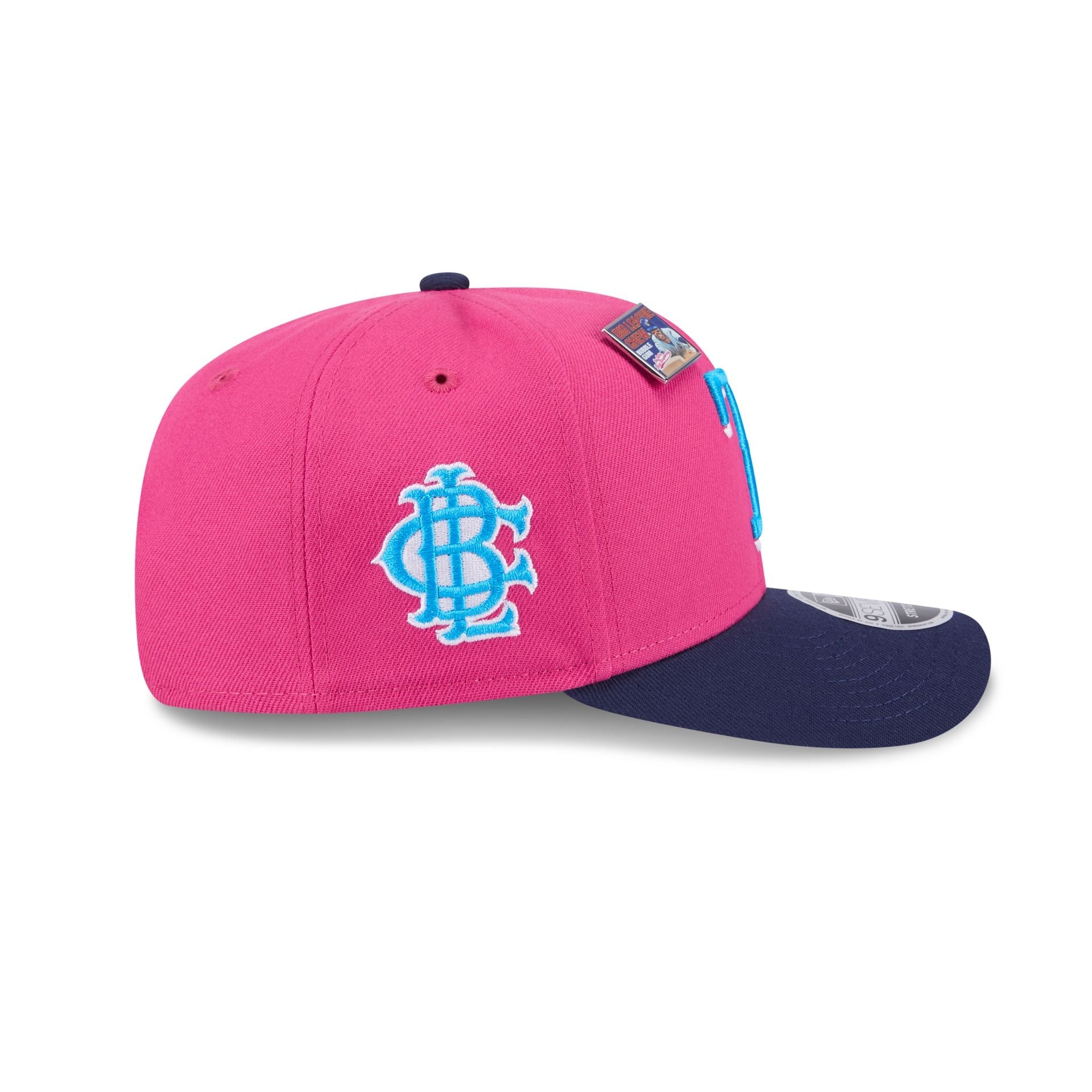Big League Chew X Texas Rangers Big Rally Blue Raspberry 9SEVENTY Stretch-Snap Hat