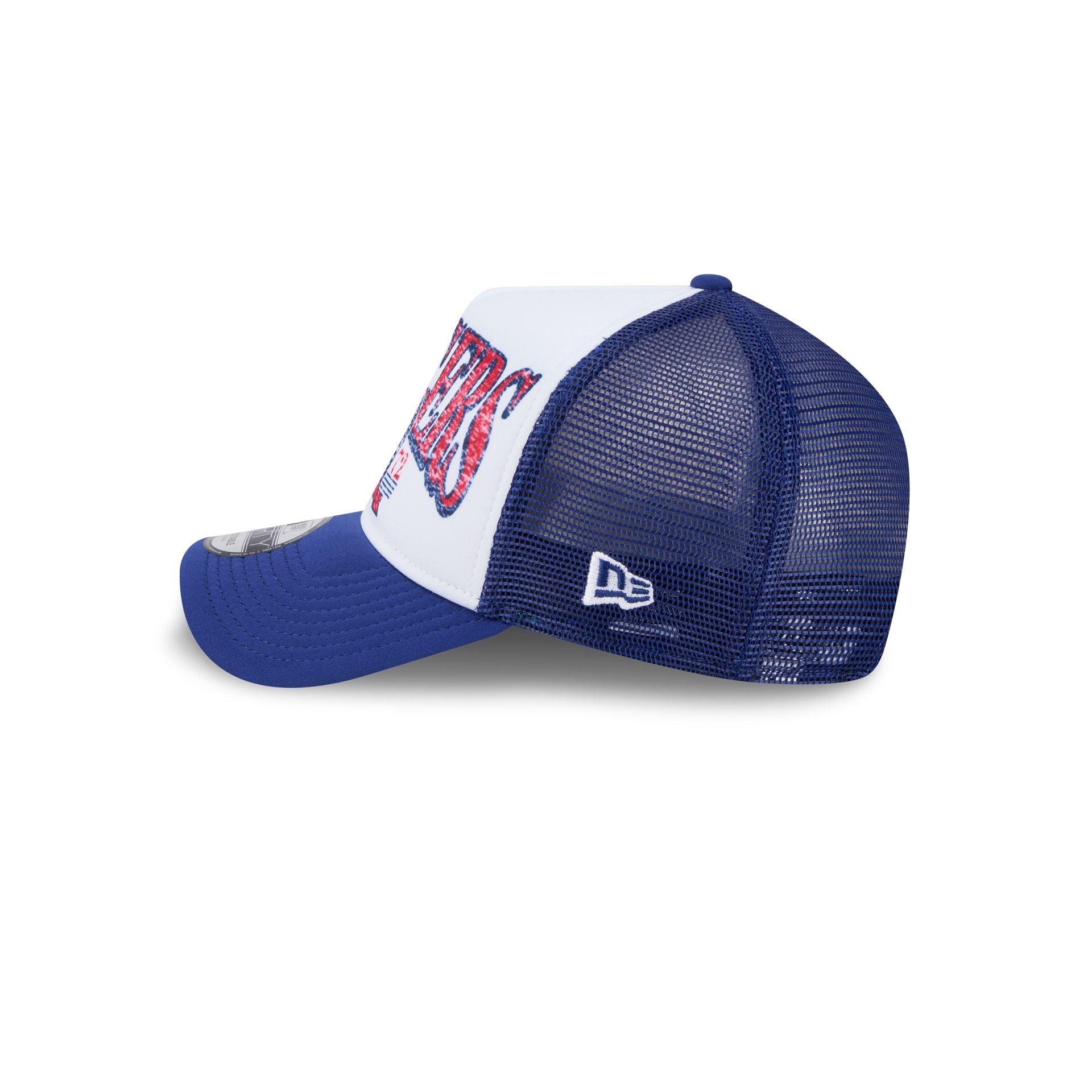 Texas Rangers Distressed 9FORTY A-Frame Trucker Hat