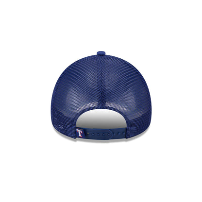 Texas Rangers Distressed 9FORTY A-Frame Trucker Hat