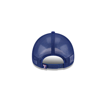 Texas Rangers Kids Chalk 9FORTY A-Frame Trucker Hat