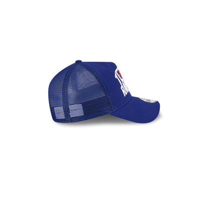 Texas Rangers Kids Chalk 9FORTY A-Frame Trucker Hat