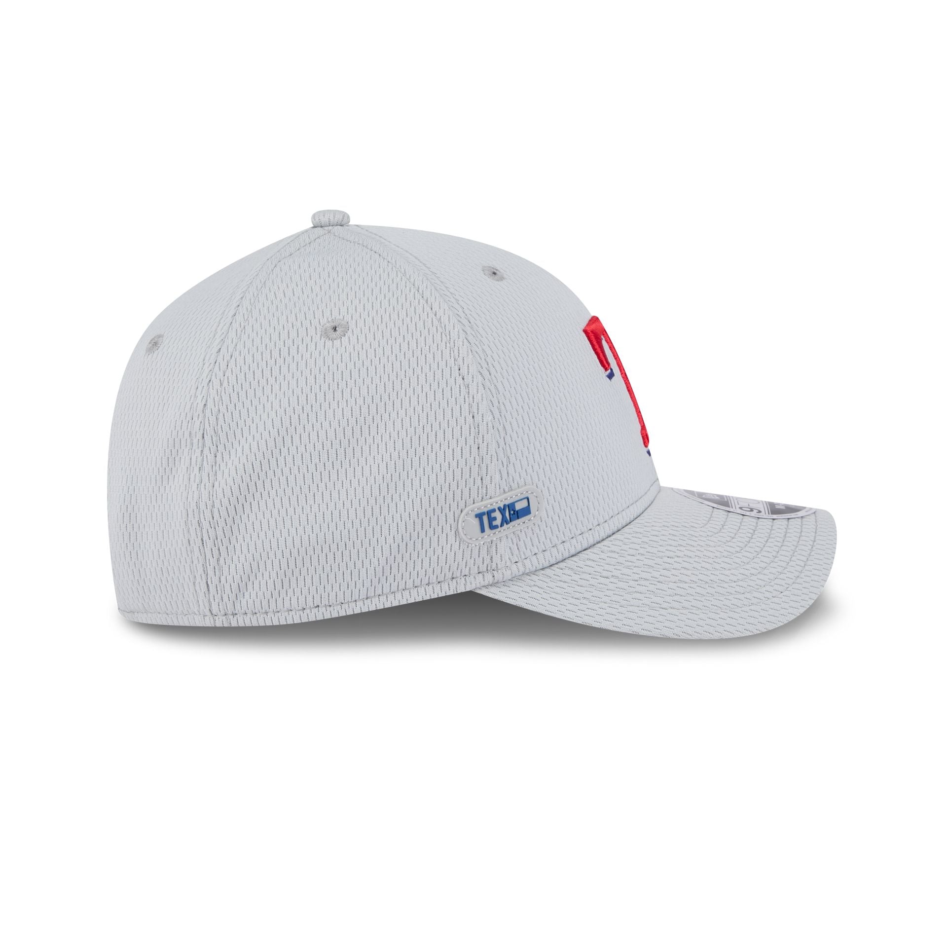 Texas Rangers 2025 Clubhouse Gray 9FORTY M-Crown Snapback Hat
