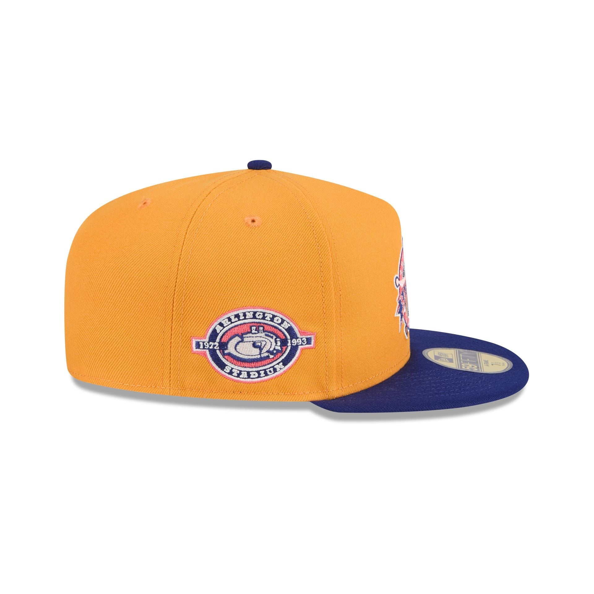 Texas Rangers Gold 59FIFTY A-Frame Fitted Hat