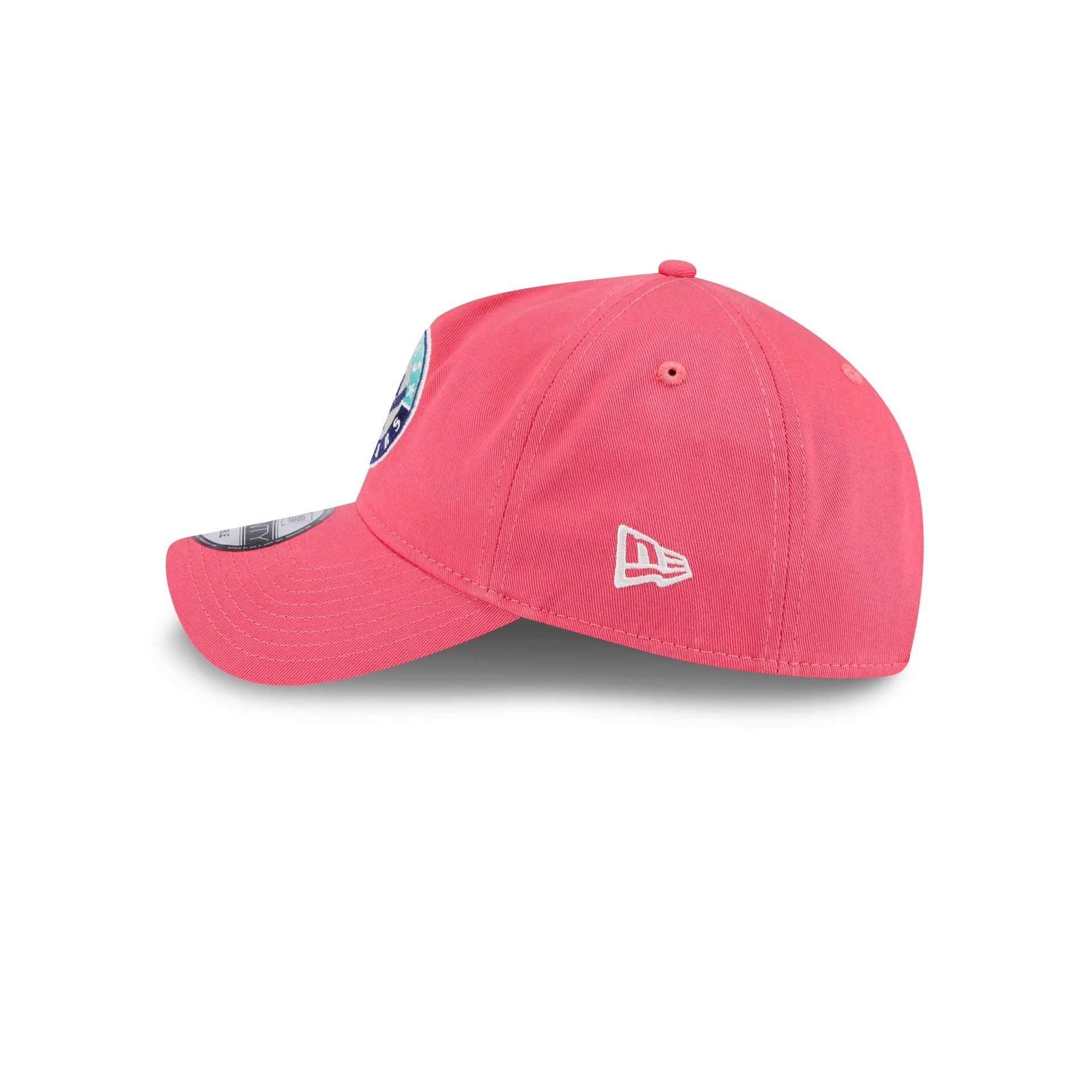 Texas Rangers Coral 9TWENTY A-Frame Adjustable Hat