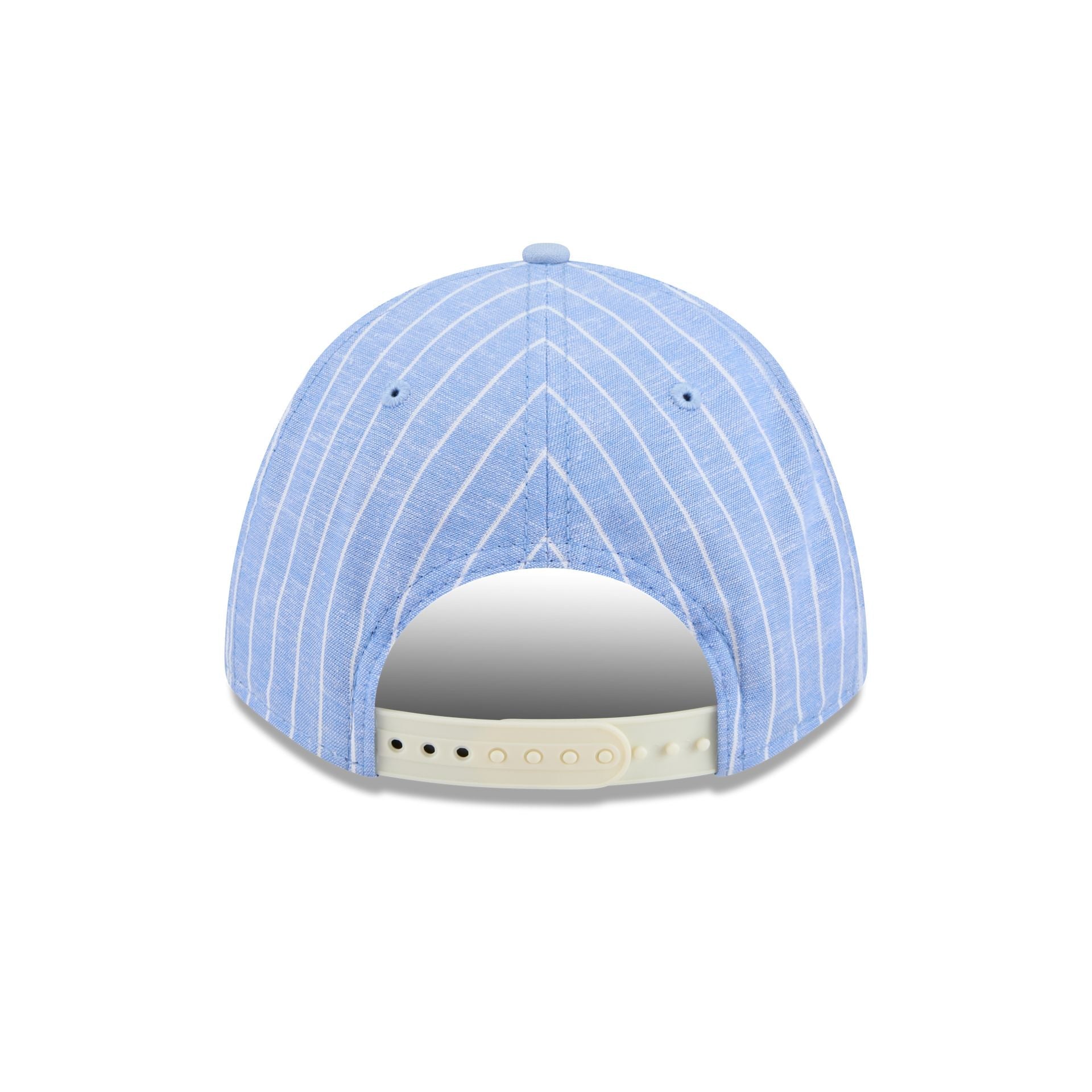 Texas Rangers Pinstripe Linen 9FORTY M-Crown A-Frame Snapback Hat