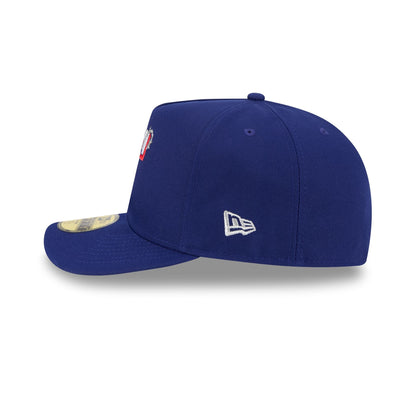 Texas Rangers Barbed Wire 59FIFTY A-Frame Fitted Hat