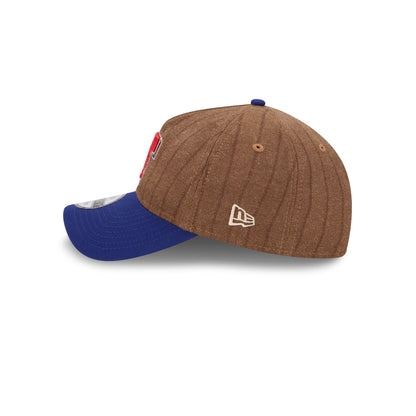 Texas Rangers Three Looms Wool Pinstripe 9TWENTY A-Frame Adjustable Hat