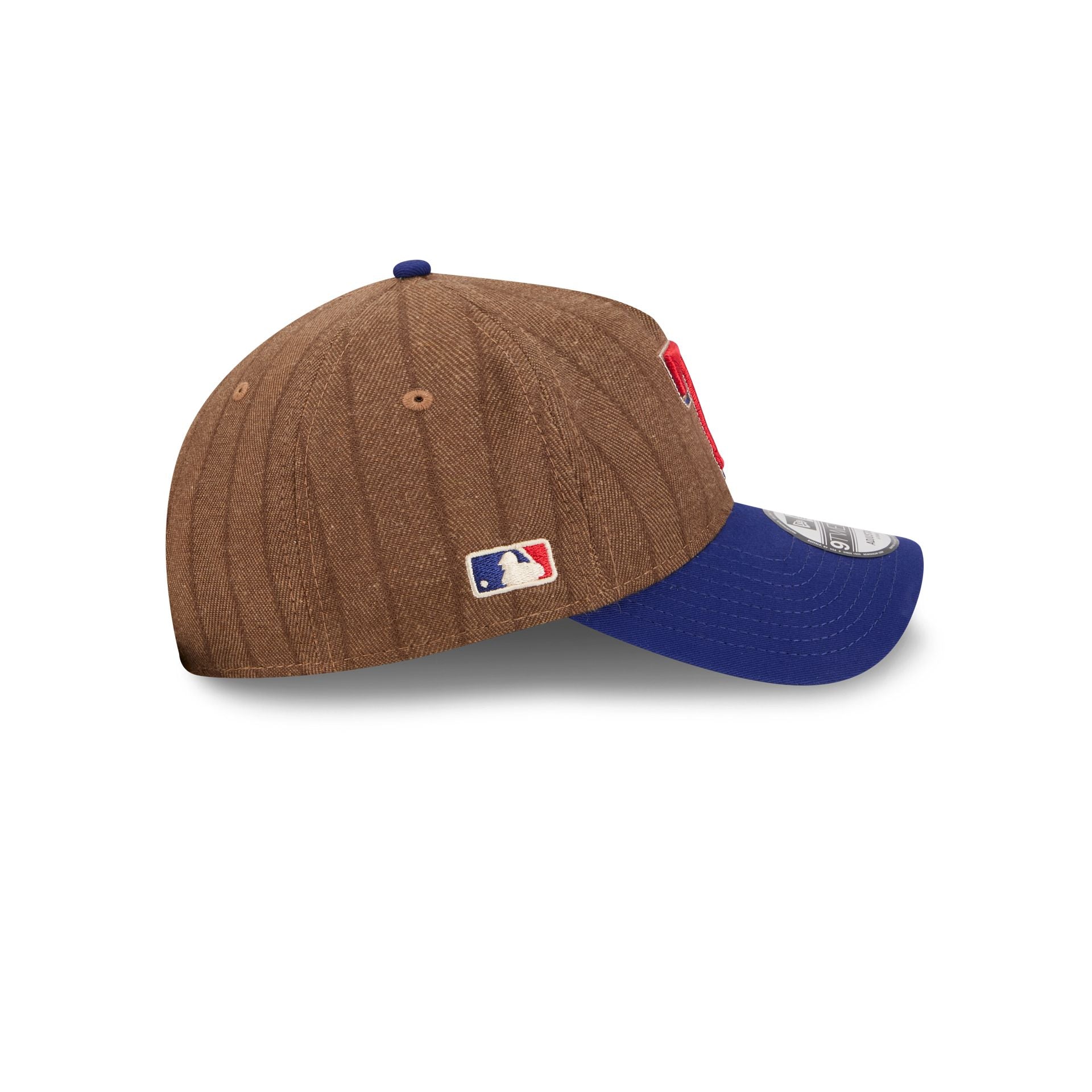 Texas Rangers Three Looms Wool Pinstripe 9TWENTY A-Frame Adjustable Hat