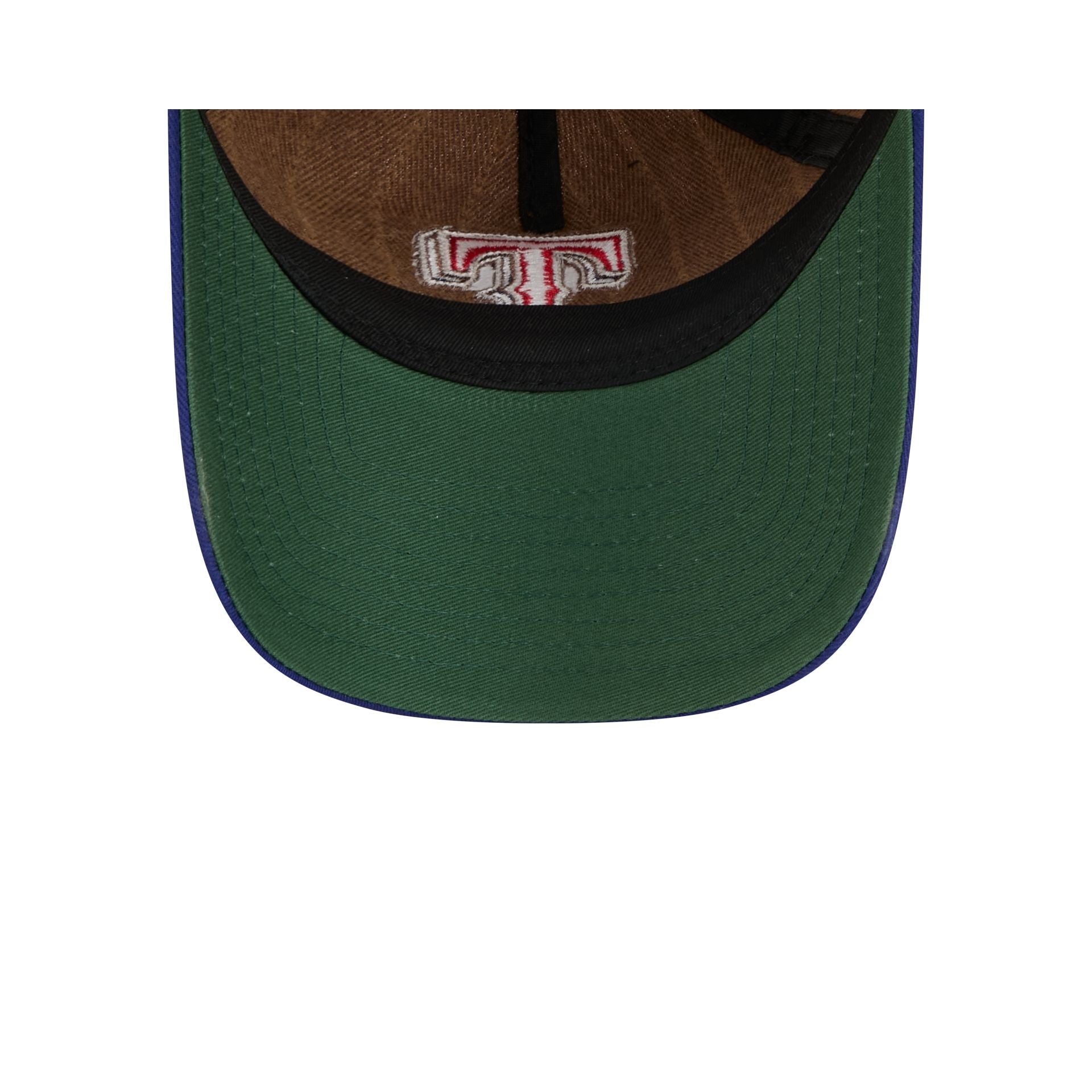 Texas Rangers Three Looms Wool Pinstripe 9TWENTY A-Frame Adjustable Hat