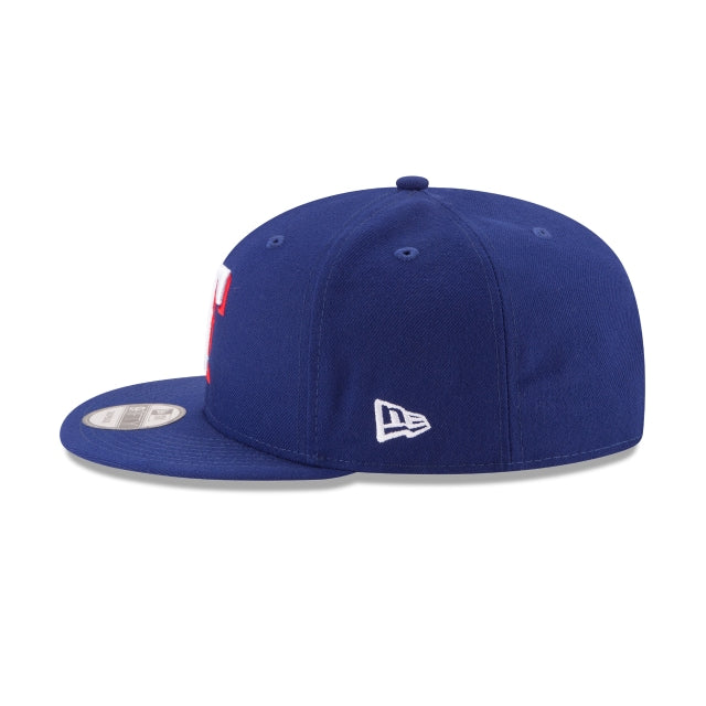 Texas Rangers Team Color Basic 9FIFTY Snapback Hat